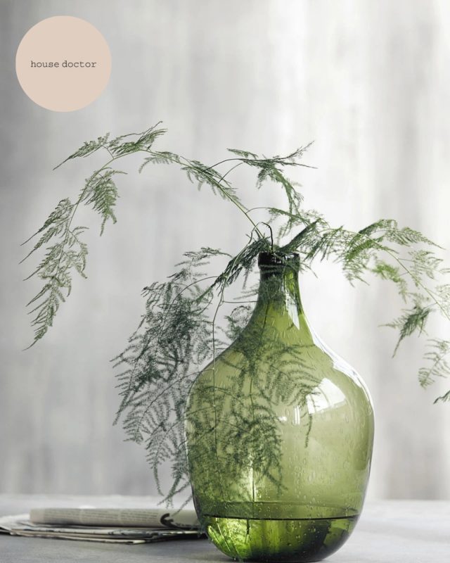 Fineste Rec vase i lysegrøn fra House Doctor 💚