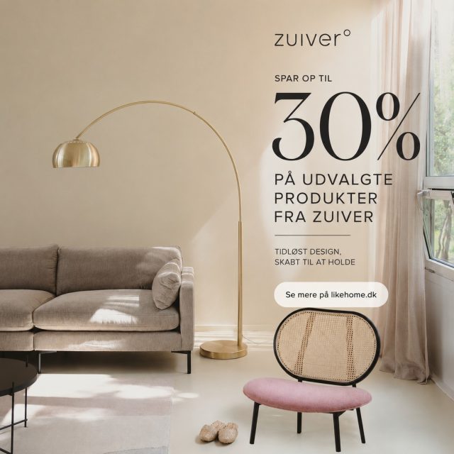 ✨ Spar op til 30 % på udvalgte produkter fra Zuiver ✨⁠
⁠
Skab en varm og indbydende stemning med Bow gulvlampen fra Zuiver. Med sit elegante buede design og eksklusive messingfinish tilfører den et tidløst udtryk til både stuen, læsehjørnet eller soveværelset 🤍⁠
⁠
Se mere på likehome.dk og find dine Zuiver-favoritter, før kampagnen slutter 🌿⁠
⁠
#zuiver #gulvlampe #belysning #boliginspiration #interiør #designmøbler #nordiskdesign #likehome