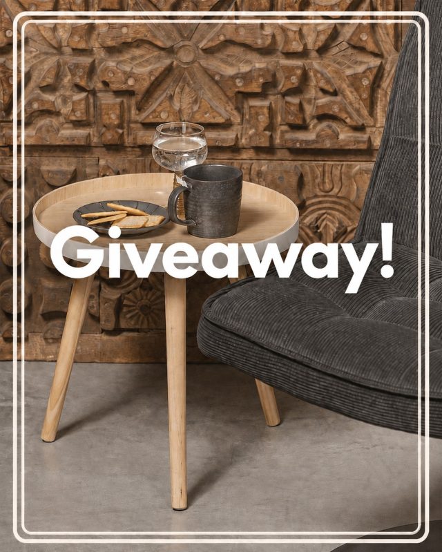 🎉 GIVEAWAY 🎉⁠
⁠
Vind det stilfulde Sasha sofabord fra WOOOD 🤍 Et tidløst sofabord, der passer perfekt ind i den moderne stue.⁠
⁠
Sådan deltager du:⁠
⁠
🤍 Følg @likehomedk⁠
🤍 Synes godt om opslaget⁠
🤍 Fortæl os, hvem du ville invitere på en kop kaffe ved dit nye sofabord.⁠
⁠
🍀 Vi finder én heldig vinder den 23. august.⁠
⁠
Hvis du ikke er den heldige vinder, kan du stadig gøre en god handel. 🤍 Bliv gratis medlem af Likehomes kundeklub og få 10 % rabat på produkter, der ikke allerede er sat ned.⁠
⁠
Held og lykke! ✨⁠
⁠
#giveaway #woood #sofabord #boliginspiration #interiør #likehome